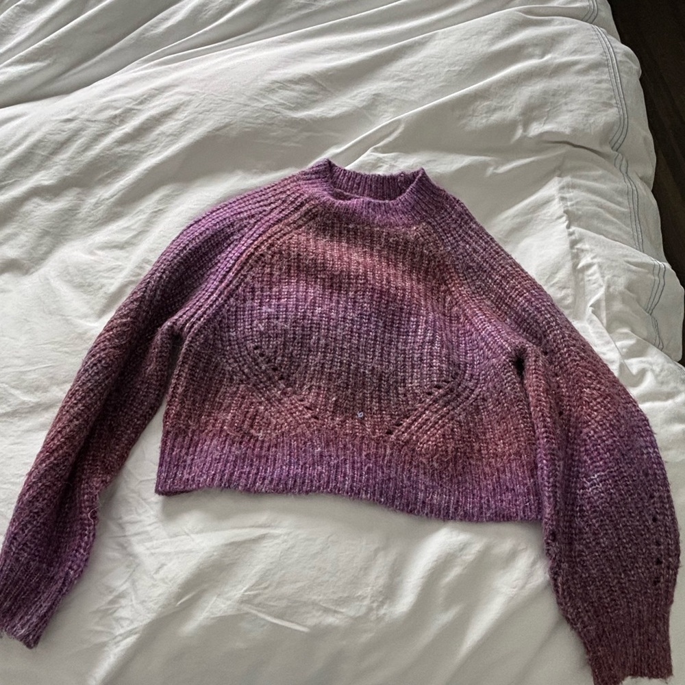 Lovers and friends purple sweater